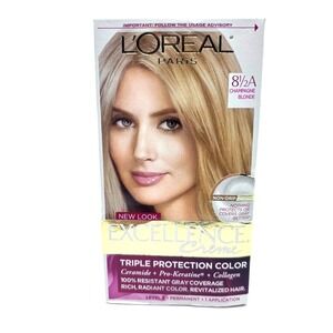 L'Oreal Excellence Creme 8 1/2A Champagne Blonde Permanent Hair Color